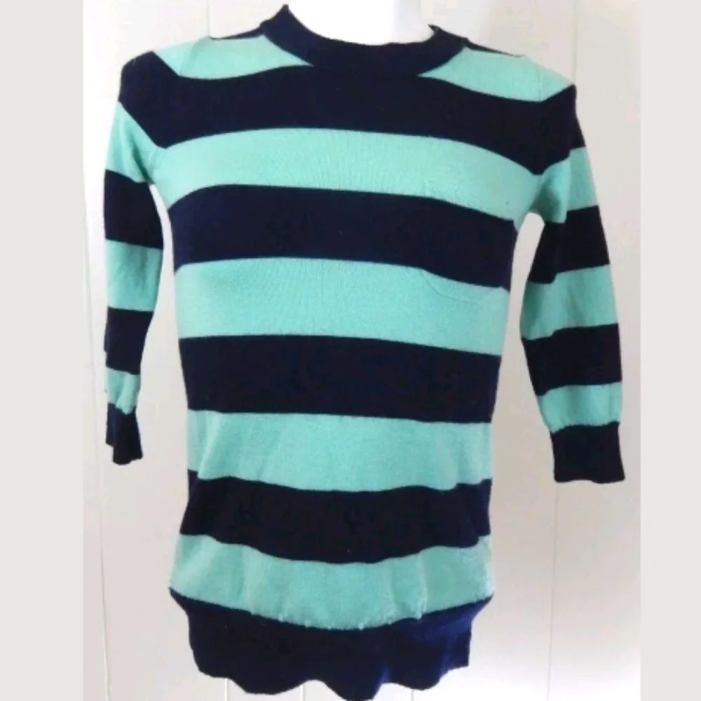 J. Crew Tippi Sweater Rugby Stripe